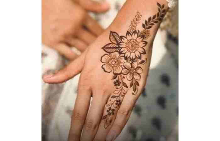 Henna Tattoo Mehndi Design Simple (2)